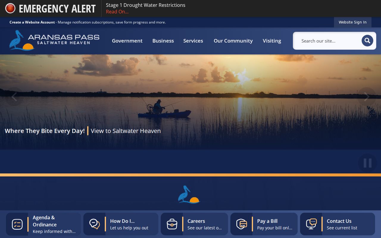Aransas County Aransas Pass court docket official city access